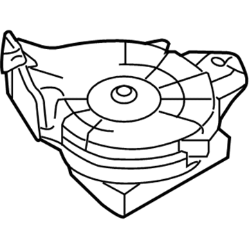 BMW 67639118074 Blower Motor, 3Rd Seat Row