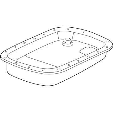 BMW 24152333907 Transmission Oil Pan With Filter Repair Set