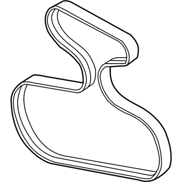 BMW 11287557257 Ribbed V-Belt