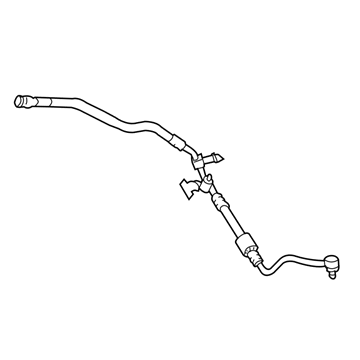 2005 BMW 760Li Power Steering Hose - 32416781769