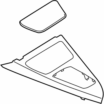 BMW 51169350913 Set, Trims, Centre Console, Fineline