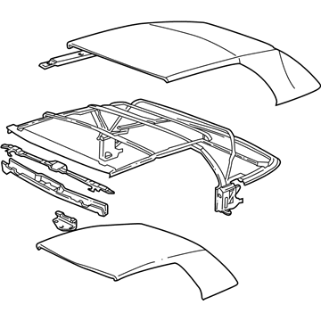 BMW 54347146360 Folding Top, Eh