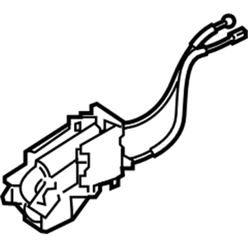 BMW X1 Tailgate Lock Actuator Motor - 51247374006