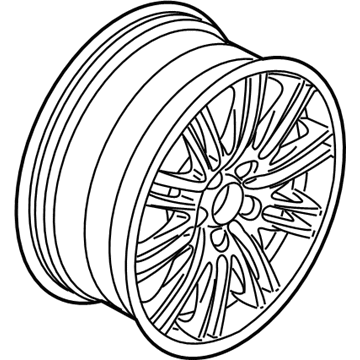 BMW 36112282590 Light Alloy Rim