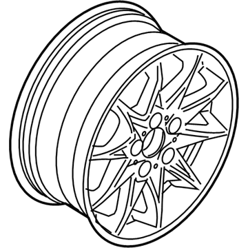 BMW 36116771158 Light Alloy Rim