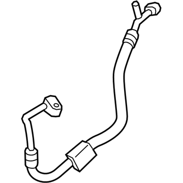 BMW 64539217375 Suction Pipe Evaporator-Compressor