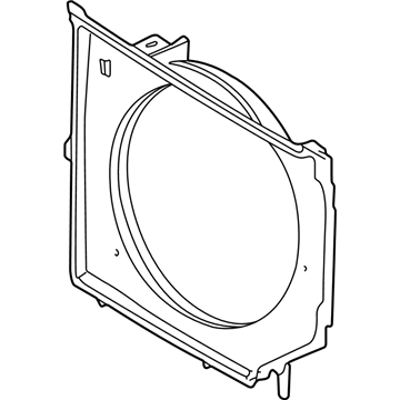 BMW 17112228943 Fan Shroud