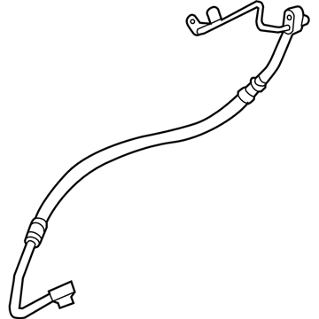 BMW 64533455905 Suction Pipe Evaporator-Adapter Lead