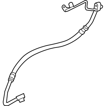 2005 BMW X3 A/C Hose - 64533413820