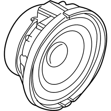 BMW 65136938657 Loudspeaker