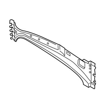 BMW 41007955030 REINFORCEMENT B-PILLAR RIGHT