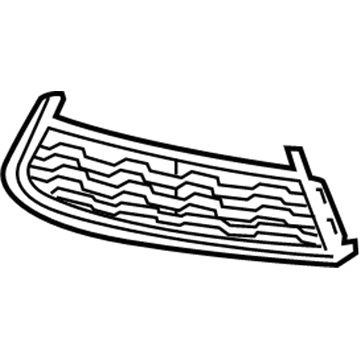BMW 51118092714 GRILL, AIR INTAKE, RIGHT