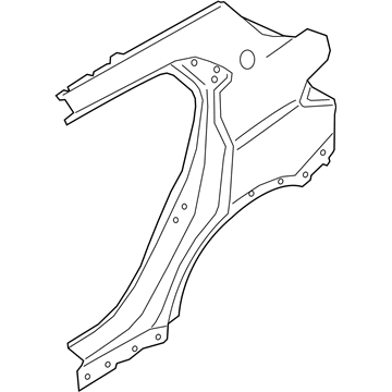 BMW 41007467315 Left Rear Side Panel