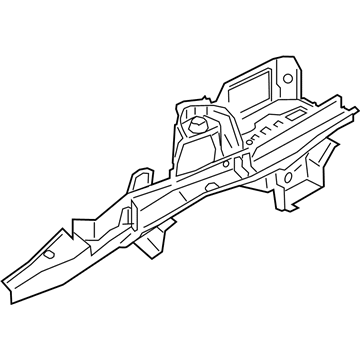 BMW 41007487161 SUPPORT STRUCTURE, LEFT