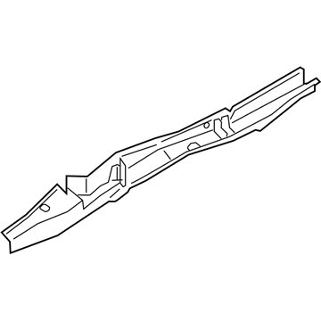 BMW 41007487139 SIDE MEMBER, LOWER LEFT