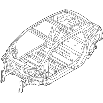 BMW 41002925493 Bodyshell