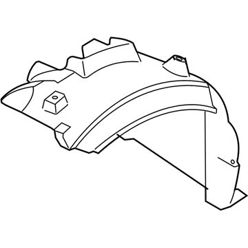 BMW 51718043214 Cover, Wheel Housing, Front Right