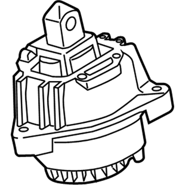 BMW Alpina B7L xDrive Motor And Transmission Mount - 22116777373