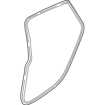 BMW 51727475706 Seal, Door, Rear Right