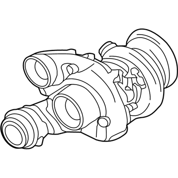 2013 BMW M5 Turbocharger - 11657849045