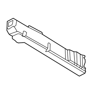 BMW 17118572188 Module Carrier, Left