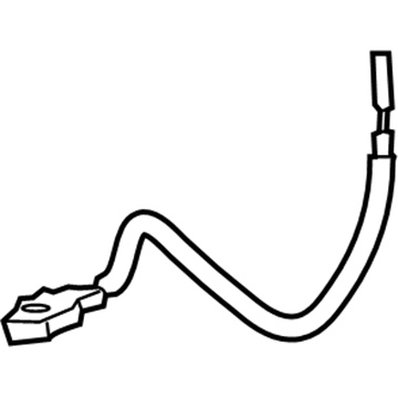 BMW 535i GT Door Latch Cable - 51217197802