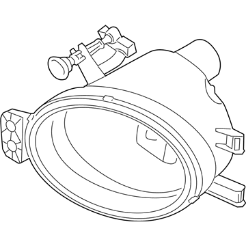 BMW 135i Fog Light - 63177273447