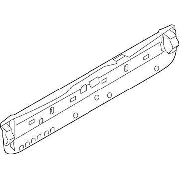 BMW 51497955325 LOWER TAIL LID TRIM PANEL