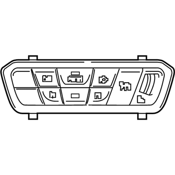 BMW M850i xDrive Headlight Switch - 61319461121