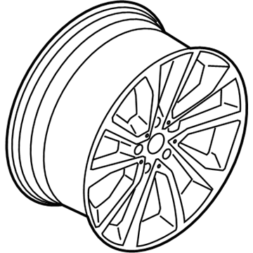 2019 BMW X6 Alloy Wheels - 36116858874