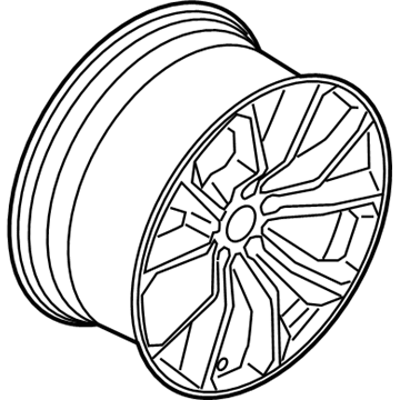 2017 BMW X6 Alloy Wheels - 36116858878