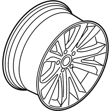 2016 BMW X6 Alloy Wheels - 36116858527