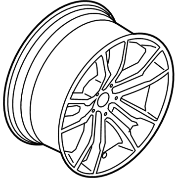 2018 BMW X6 M Alloy Wheels - 36112284651