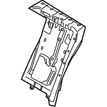 BMW 52207123328 Backrest Frame, Right