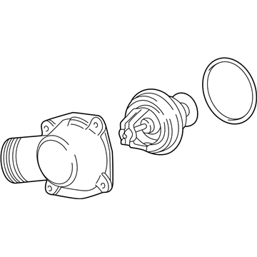 BMW 11531436852 Thermostat Housing