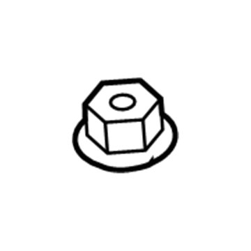 BMW 31106768887 Hexagon Nut With Collar