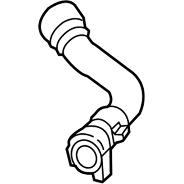 BMW ActiveHybrid 3 Radiator Hose - 17127639559