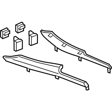 BMW 51169214820 Set, Trim, Centre Console