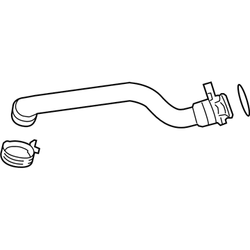 BMW X3 Radiator Hose - 11537591889