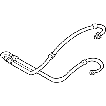 2002 BMW 325xi Power Steering Hose - 32416751242