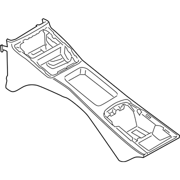 BMW 51166966476 Console Rear