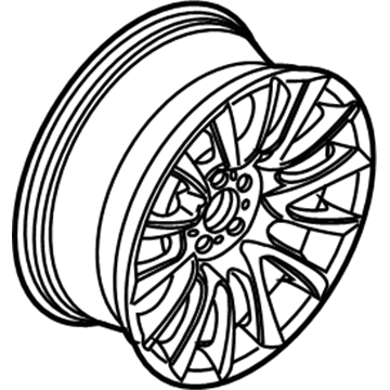 BMW M6 Alloy Wheels - 36117834625