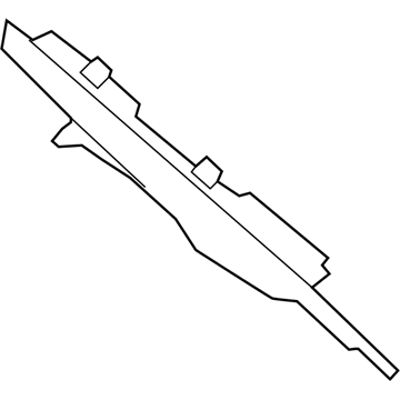 BMW 51439125957 Trim Panel, C-Pillar, Top Left