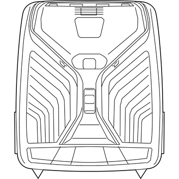 BMW 61317910991 HEADLINER CONTROL MODULE