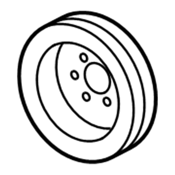 BMW Crankshaft Pulley - 11237853850