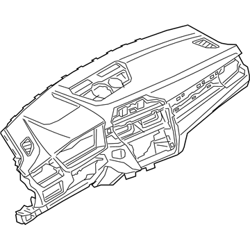 BMW 51456969853 Instrument Panel