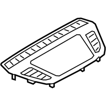 BMW 51459292139 TRIM INDIRECT VENTILATION