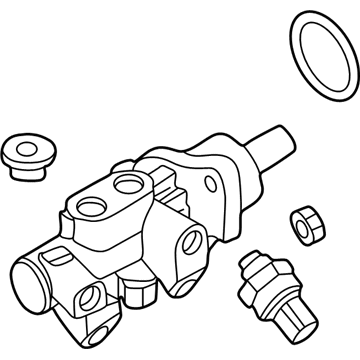 BMW 34312282343 Brake Master Cylinder