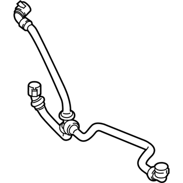 BMW 17128602602 Expansion Tank Line