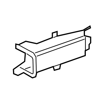 BMW 51747359814 AIR DUCT, BRAKE, RIGHT